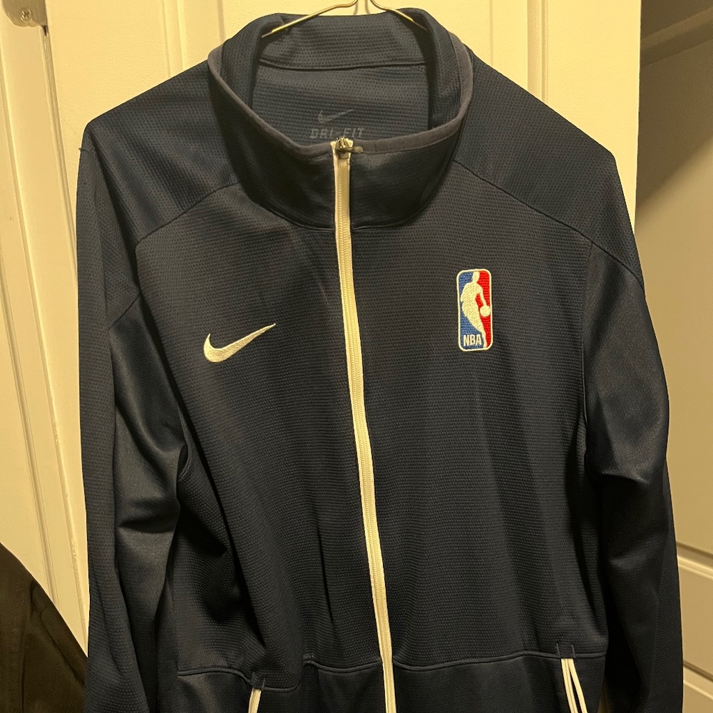 Blue NBA Nike jacket